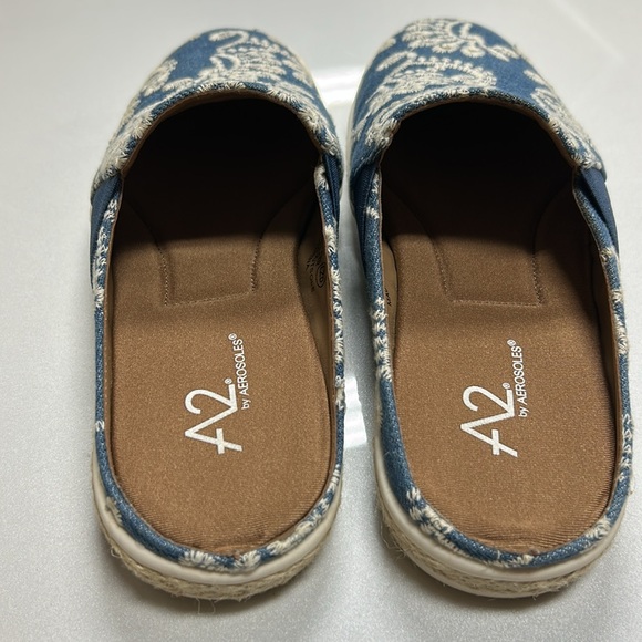 A2 by Aerosoles Floral Embroidered Slip-Ons - Picture 11 of 17